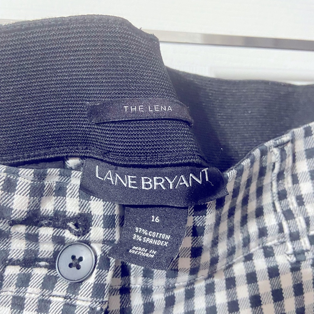 Lane Bryant size 16 checkered pant.